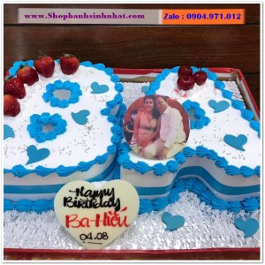 Bánh Sinh Nhật Chữ Cái & Số - RP46